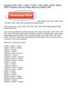 Yamaha 150A, 150F, L150F, D150H, 175D, 200F, L200F, 200G, 225D Outboard Service Repair Manual DOWNLOAD