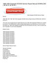 1989-1994 Kawasaki KDX200 Service Repair Manual DOWNLOAD