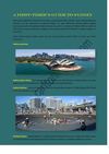 A first-timer’s Guide to Sydney