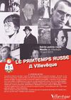 Soirée poésie russe
