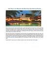 Add 5 Star to Your Memories with World Class Goa Hotels and Resorts!