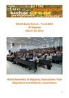 2013, 29 of March - WSF - World Assembly of Migrants, Associations from Migrations and Solidarity Associations - Tunisia