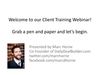 Daily Deal Builder Training