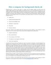 Hire a company for background checks uk