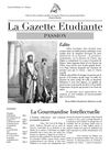 ICES - La Gazette étudiante, n° 16 - La Passion
