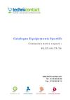 Equipement sportif sur Techni-Contact