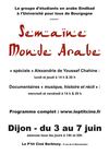 Le P'tit Ciné Dijon-Berbisey Programme Semaine du Monde Arabe Juin 2013
