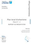 Rapport de présentation du PLU de Châtelaillon-Plage