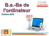 ba - b.a de l'ordinateur