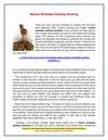 Natural Remedies Quitting Smoking