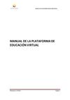 Manual de la Plataforma Virtual