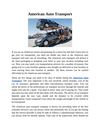 American Auto Transport