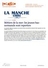 Revue de presse "L’avenir des métiers de la mer et de la pêche éco-responsables en Basse-Normandie" - Projet...