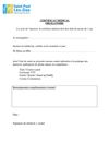 Raid ado St-Paul 2013 : certificat médical