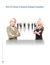 How Business Strategy Consultants Can Help Your Business