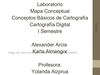 Mapa Conceptual Conceptos básicos de Cartografía