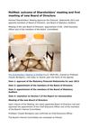 MolMed: outcome of Shareholders’ meeting and first meeting of new Board of Directors