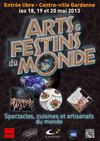 Programme d'Arts & Festins du Monde 2013 à Gardanne
