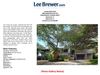 Lee Brewer Manatee County Real Estate Sarasota Foreclosure