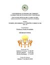TEORÍA, DESARROLLO Y DISEÑO CURRICULAR