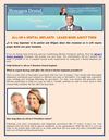 All-on-4 Dental Implants - Learn More about Them