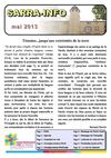 Sarra Info Mai 2013 : Témoins...jusqu'aux extrémités de la terre