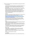 Molson Coors Brewing Company: Consumer Packaged Goods Company Profile, SWOT & Financial Report