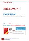 MB2-867 Exam Free PDF Demo