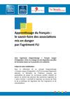 Apprentissage du français: le savoir-faire des associations mis en danger par l’agrément FLI