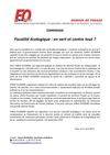 Fiscalité écologique : en vert et contre tout ?