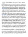 What You Should Endeavor To Get Within An Internet Security Software