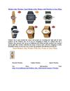 Mothers Day Watches: Send Mothers Day Wishes with Watches to Your Mom
