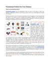 Promotional Products For Your Business