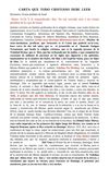 CARTA QUE TODO CRISTIANO DEBE LEER