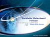 Worldwide Motherboard Forecast