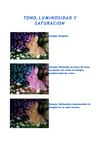 TONO,LUMINOSIDAD Y SATURACIÓN