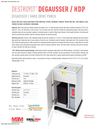 Destroyit Dual Unit Degausser and HDP Hard Drive Punch Spec Sheet