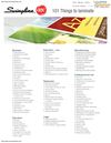 Swingline™ GBC® 101 Things To Laminate