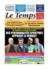 Le Temps d'Algérie Edition du Jeudi 09 Mai 2013