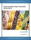 Today AgriCommodity Market Newsletter 09-05-2013
