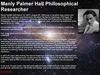 Manly Palmer Hall Philosophical Researcher