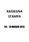 rass 4-10 maggio