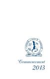 2013 Commencement Program