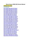 Nissan Navara 2005-2012 Service Manual