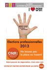 Elections professionnelles 2013 : Notre profession de foi