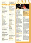 Agenda Mai à Août 2013