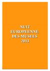 Programme nuit des musées 2013 en Lorraine
