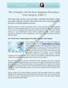 The Complete All On Four Implants Procedure: Your Surgery, PART 2