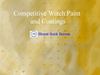 Competitive Watch Paint and Coatings