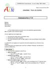 3e PERIODE, EXAMENS DE JUIN ET RENTREE SCOLAIRE